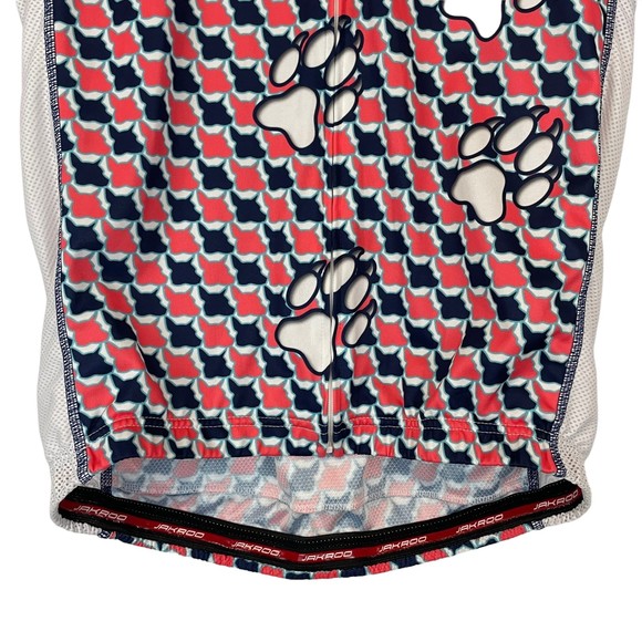 MENS JAKROO ROAM WILD RACE DINGO FULL ZIP SHORT SLEEVE CYCLING JERSEY SHIRT TOP - Picture 5 of 11